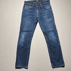 Todd Shelton Men's Blue Mid Rise Straight Leg Denim Jeans 30x29‎